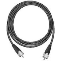 Coax kabel met 2 pl pluggen 1.80m